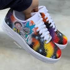 Check spelling or type a new query. Nike Air Force 1 Custom Rick And Morty 8eb455