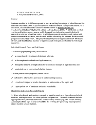 Apa (american psychological association) research paper format is often used in papers related to psychology and social sciences. A 615 Summer Session Ii 2004 Advanced School Law