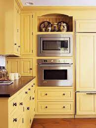 Wall colors that go with light/yellow or orange toned stain Yellow Kitchen Design Ideas Better Homes Gardens