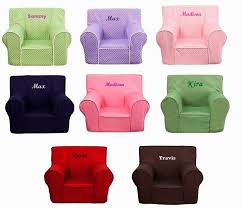 Kids Personalized Foam Arm Chairs Toddler Chair Personalized Chairs Kids Chairs