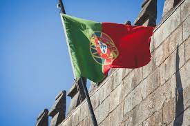 View Of A Waving Flag Of Portugal On St Independence Day Portugal Day