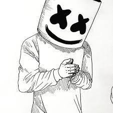 Resultado De Imagen Para Imagenes De Marshmello Dj Imagenes De Marshmello Dibujos De Marshmello Dj Dibujo