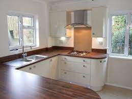 236 x 95cm breakfast bar 220 x 60cm (incl 150 si. White Gloss Kitchen Oak Worktop Google Search Modern Kitchen Gloss Kitchen Kitchen Decor