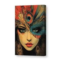 Pastel Tulip Art Abstract Floral Painting with Soft Colorful Background  Canvas Print by Dream Stuff