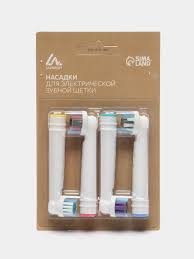 Насадки для электрической зубной щетки Oral B Braun CS MEDICA 484 485 B.well  810 820 купить по цене 325 ₽ в интернет-магазине KazanExpress