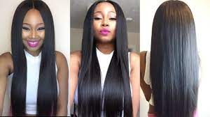 The last time my hair was flat ironed was november 2015 (. Chrissy Bales Bone Straight Tutorial Youtube