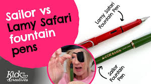 Certain thicknesses are better for certain situations. Lamy Safari Vs Sailor Fude Fountain Pen Review What S The Difference For Drawing Which Is Best Youtube