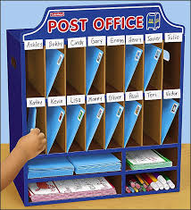 Classroom Post Office At Lakeshore Learning Dramatic Play Preschool Dramatic Play Classroom Jobs