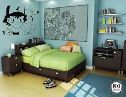 Wall Decal Sticker Bedroom Anime Boy Cartoon Pokemon Pikachu Nursery Art Bo2671 Boys Bedroom Furniture Storage Bed Toddler Bed With Storage