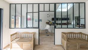 Verrière sur mesure pour la cuisine ? Verriere D Interieur Type Atelier Macoretz Agencement