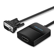 Hdmi to vga dönüştürücü kablo ses destekli adaptor çevirici ps3 kulaklık monitör tv led uydu. Mobile Tablet Accessories Cords Adaptors Vention Acnbb Vga To Hdmi Adapter 0 15m Black Hachi Tech
