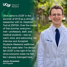 A new school year brings opportunity and possibility. We asked some of the  incoming class why they chose UCSF, and here's what they had to say 👆  (Check out the link in