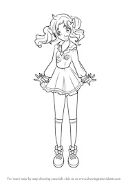 Step By Step How To Draw Yume Nijino From Aikatsu Stars Drawingtutorials101 Com