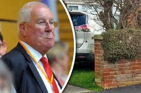 Police called after council leader Ray Oxby smashes car into own garden  wall