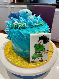 Er staan 166 hunter birthday cake te koop op etsy, en gemiddeld kosten ze. It S My Boyfriends Birthday Tomorrow And We Are On Our First Watch Through Made This Cake For Him He Loves Gon Hunterxhunter