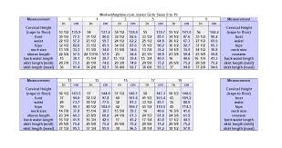 introducing junior miss size chart