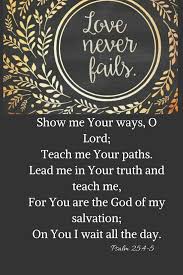 Psalms 25 4 5 Psalms Psalm 25 My Salvation
