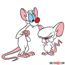 Check spelling or type a new query. How To Draw Pinky And The Brain Together Sketchok Easy Drawing Guides
