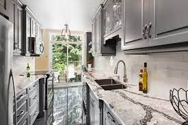 It's made up of two parallel countertops with a walkway in between. A Designer S 3 Top Tips For Your Galley Kitchen