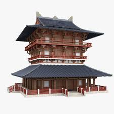 Chinese Palace Obj Idees Minecraft Maison Architecture
