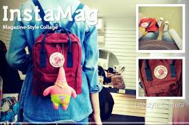 可背可拿快飛上天了 kanken mini 326 540 公牛紅 皇家藍by王若儀 kanken mini kanken fashion magazine