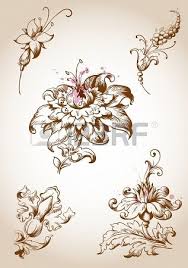 Give these 26 modern victorian home ideas a try, and soon enough, your space will be fit for crafting a modern victorian aesthetic is all about pairing newer pieces with more classic ones. Vintage Victorian Floral Elements For Design Design Elements Classic Art Prints Vector Graphics Design