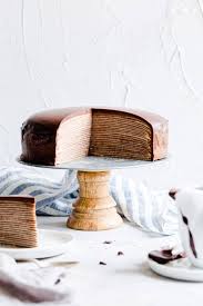 Chocolate Crepe Cake Recipe Chocolate Crepes Crepe Cake Cake