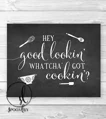 She was the driver of the pelican town bus before it broke down. Hey Good Lookin Whatcha Got Cookin Wall Art Print Quote Print Kitchen Art Chalkboard Art Kitchen Chalkboard Kitchen Wall Art Quotes Kitchen Decor Wall Art