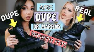 Dupe Dr Martens Are They Worth It Missy Empire Vs Dr Martens Youtube