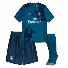 Real Madrid Kids Third Kit 2017 18 Just Released
