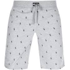 ralph lauren logo shorts grey mainline menswear designer shorts menswear ralph lauren logo