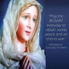 Dear Lady of Fatima, We come