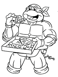 Featuring raph, leo, donnie, and mikey doing their ninja thing on the mean, . Teenage Mutant Ninja Turtles Coloring Pages Best Coloring Pages For Kids