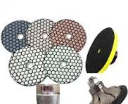 Diamond Router Bit Set - 3/4 Bullnose & Ogee Profiles With Polishing Pads  For Stone
