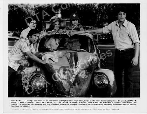 HERBIE GOES BANANAS-1980-HERBIE-BLACK&WHITE-8x10 STILL FN: Fine  Softcover/Paperback (1980) | DTA Collectibles