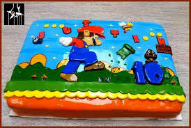 Upon arriving (and grabbing a power star on the doorstep), they are both greeted by a surprise party to celebrate their 40th birthday. The Super Mario 10th Birthday Cake Cake By Thecakedon Cakesdecor