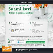 Selain disebutkan dalam al qur'an dan hadits, para ulama juga memiliki pendapat yang berbeda sesuai dengan mazhab yang dianut. Hak Dan Kewajiban Suami Istri Dalam Kaca Mata Islam Al Ustadz Luqman Ba Abduh Alfawaaid Net