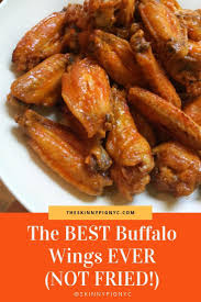 The Best Wings You Ll Ever Have They Re Boiled And Broiled So They Re Healthier Too No Frying Here Cooking Frozen Chicken Chicken Wing Recipes Buffalo Wings