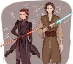 I Just Wanted To Draw Rey In A Black Outfit Bad Idea If Kylo Ren And Rey S Ideas Of Ray Star Wars Ideasofray Rey Star Wars Star Wars Fandom