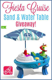 Step2 Fiesta Cruise Water And Sand Table Giveaway Water Table Kids Water Table Sand And Water Table