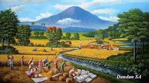 Anda bisa mendapatkan berita, video, gambar terbaru di lukisan pemandangan. Paling Populer 30 Lukisan Pemandangan Sawah Padi Yang Cute766