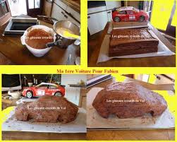 Voiture Gateau 3d En Pate A Sucre Les Gateaux Creatifs De Val Gateau En Forme De Voiture Recettes De Cuisine Pate A Sucre