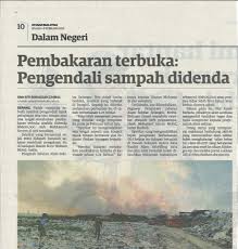 Berita alam sekitar di malaysia. Keratan Akhbar Terpilih Tarikh 9 Jabatan Alam Sekitar Facebook