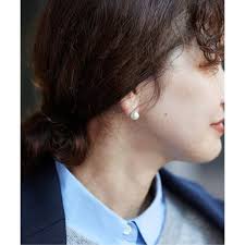 GIGI ジジ IENA 別注 ドロップパールピアス（SOPHISTICATED VINTAGE