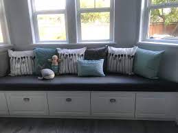 Stylish ikea banquette design ideas ikea kitchen design window. Bench Seat Using Ikea Bodbyn Off White Cabinets Ikea Kitchen Ikea Kitchen Bench Ikea Window Seat