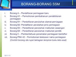 Untuk tujuan ini , usahawan hendaklah mengisi borang permohonan kelulusan nama perniagaan ( borang pna 42 ). Memulakan Perniagaan