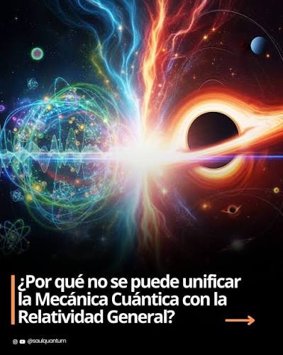 Por qué no se puede unificar la mecánica cuántica y la relatividad general? Créditos: Saúl Quantum #ciencia #universo #curiosidades