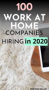 100 Legit Work From Home Jobs Apply Here 2020 One Fine Wallet In 2020 Legit Work From Home Work From Home Companies Amazon Work From Home