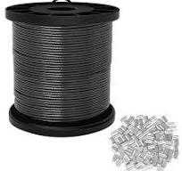 Amazon.com: 304 Stainless Steel Wire Cable, 1/16" Bare OD ...