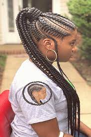 African Hair Braiding 25 Elegante Mit Limonade Geflochtene Pferdeschwanzfrisure African Hair Black Ponytail Hairstyles Braided Ponytail Hairstyles Hair Styles
